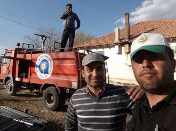Büyükşehir’den gönüllü itfaiyeciler