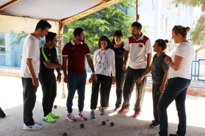 Beden Eğitimi hocalarına  Bocce eğitimi verildi
