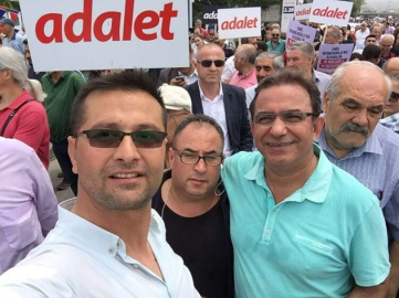 Küçükkavukçu  "Adalet Yürüyüşüne" katıldı