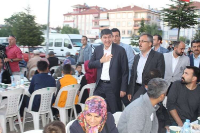 Türel iftar için Korkuteli’nde idi
