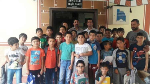 Bilgilendirme Yeşil Cami de yapıldı