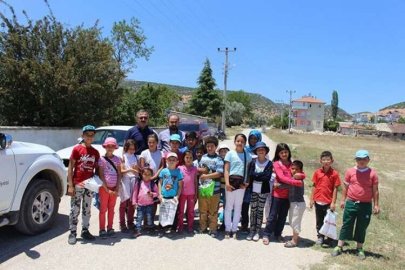 Büyükşehir çiçek dağıttı