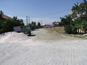 Asfalt yapımı Bozova’dan başladı