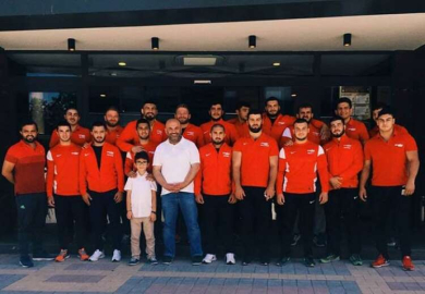 Gümüşhan pehlivanları ağırladı