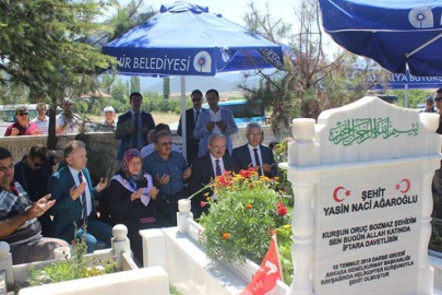 15 Temmuz Şehidi anıldı