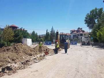 Büyükşehir Eski Hastane  Caddesinde çalışmalara başladı