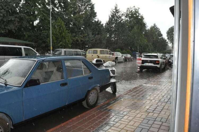 Dolu yağışı etkili oldu