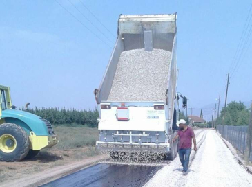 Bayat yolları Asfalt yapıldı