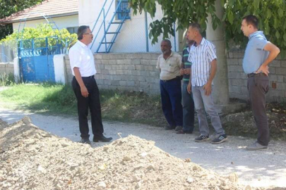 Büyükşehir Çomaklı’ ya  6 km su hattı yapıyor
