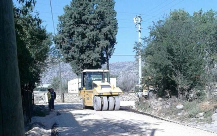 Leylek mahallesinde asfalt yapıldı