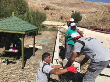  Kırkpınarlarda bakım ve kilitli parke taşı