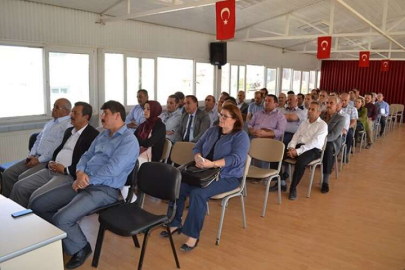 Milli Eğitim camiası toplantı yaptı