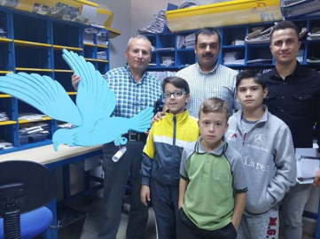 Cumhuriyet öğrencileri Posta Gününü kutladı