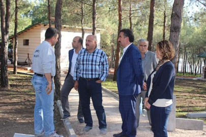  MHP ve CHP mesire alanını gezdi