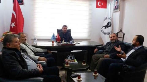 Saadetten Esnaf Odasına ziyaret