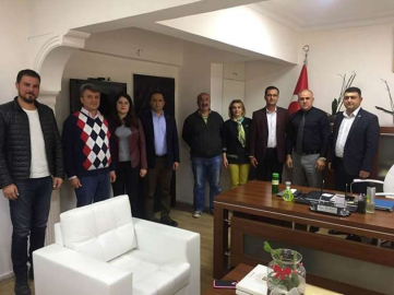 CHP Duman’ı ziyaret etti