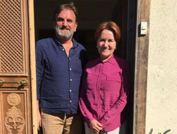 Gökce Akşener’ le görüştü