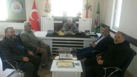 Saadet Ziraat Odasını ziyaret etti