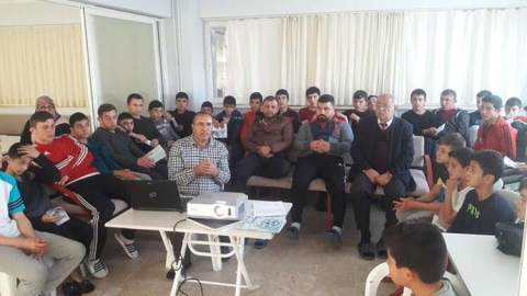 Sporculara bağımlılık eğitimi verildi