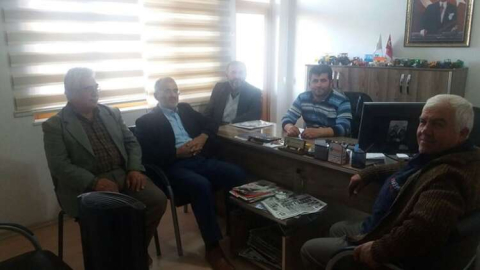 Saadet Partisi süt kooperatifini ziyaret etti