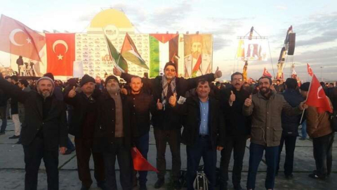 “Zalimin karşısında mazlumun yanında olmak için”