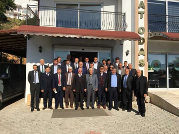 Büyükçetin toplantıya katıldı