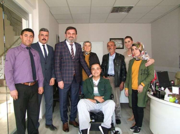 Başkan Gökce’den anlamlı hediye