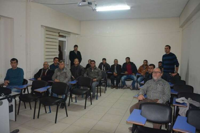 Taşkan kurs ziyaret etti