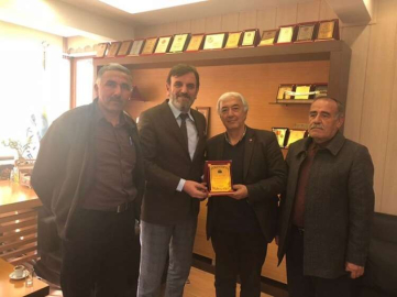 Başkan Gökce’ye teşekkür ziyareti