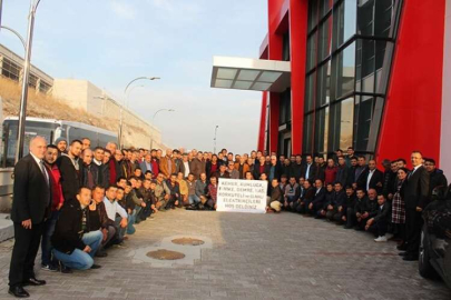 İnşaatçılar Odası fabrika gezisinde