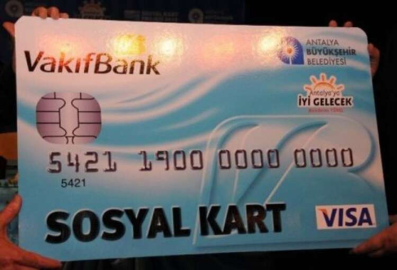  “ Sosyal kart başvuruları devam ediyor”