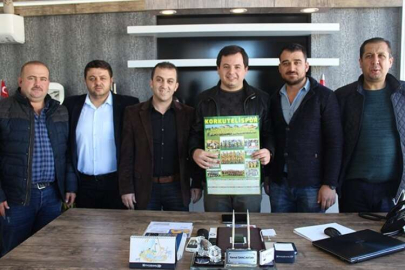 Korkutelispor Kemal Sancaktar’ı ziyaret etti