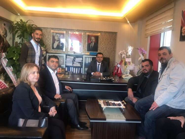 Çıldır ve yönetimi  devir teslime katıldı