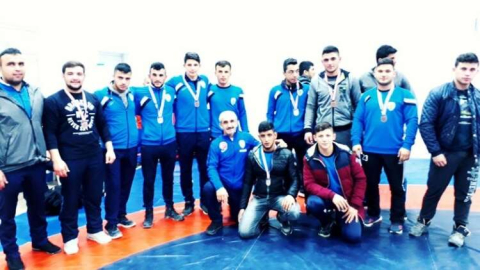 Belediye Güreşçilerinden 7 madalya geldi