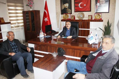 Muhtarlardan Bilgiç’e ziyaret