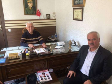 Uğurlu’dan hayırsever ziyareti