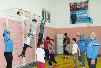 Belediye güreş takımı hedefine ilerliyor