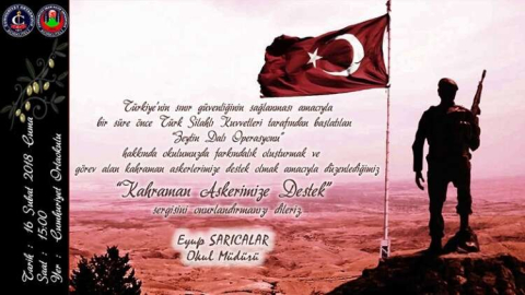 Cumhuriyetten Zeytin Dalı’na destek