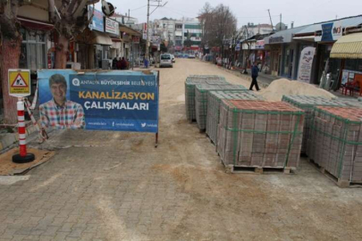 Arasta’da parke başladı