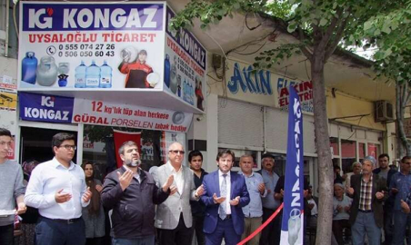 İrban’dan açılış ve esnaf ziyareti