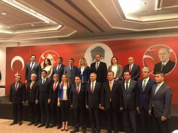 Yapılmışev tanıtım toplantısına katıldı