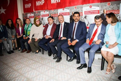 MHP seçim merkezinin açılışını yaptı