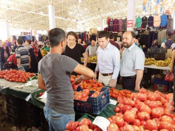 Ak Partili Göyük çalışma için Korkuteli’ne geldi