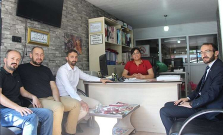 Sarıcalar’dan Korkuteli Manşete ziyaret
