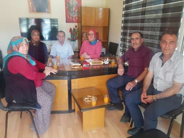 Şehit ailesi MHP’yi ziyaret etti