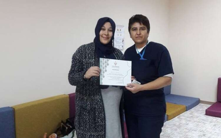 Korkuteli Devlet Hastanesi Gebe  Bilgilendirme Eğitimine Devam Ediyor