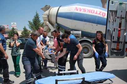 Havuzlu kavşakta kaza 1 yaralı