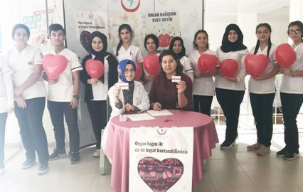 Korkuteli Devlet Hastanesinde  organ bağışı standı kuruldu