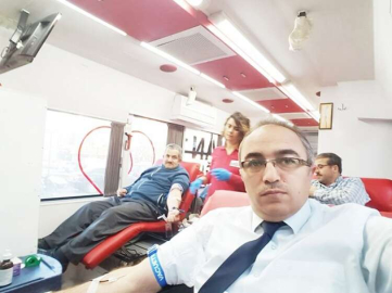 İlçe Müftülüğünden kan bağışına destek