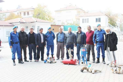 Jandarma damlama hırsızlarını yakaladı